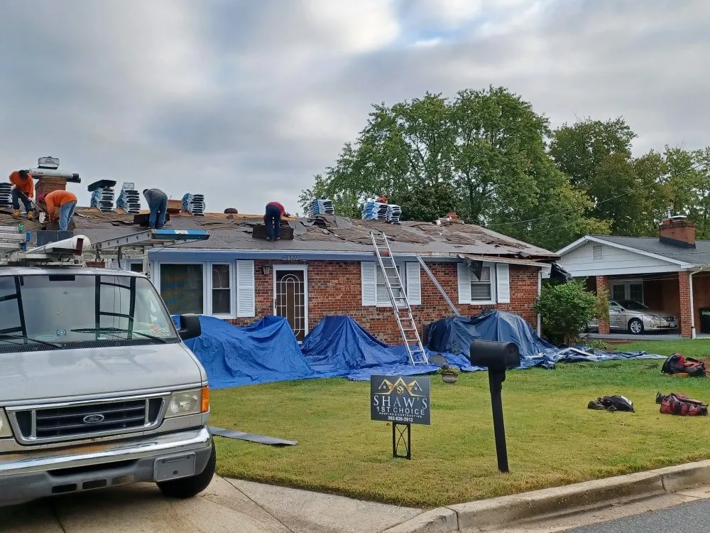 Reliable roof leak repair in Upper Marlboro, MD by Shaw's 1st Choice Roofing & Contracting