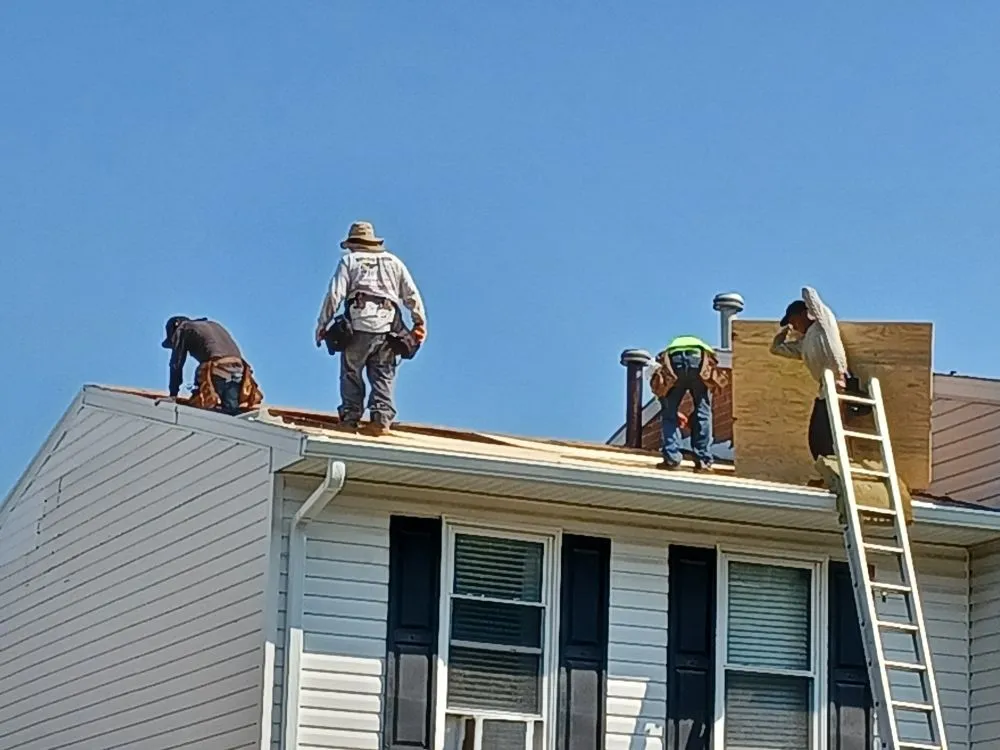 Licensed storm damage roof repair in Upper Marlboro, MD by Shaw's 1st Choice Roofing & Contracting