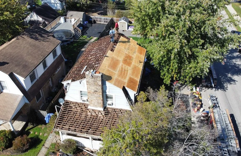 Emergency roof replacement in Elkins Park, PA by Shelby Roofing Services