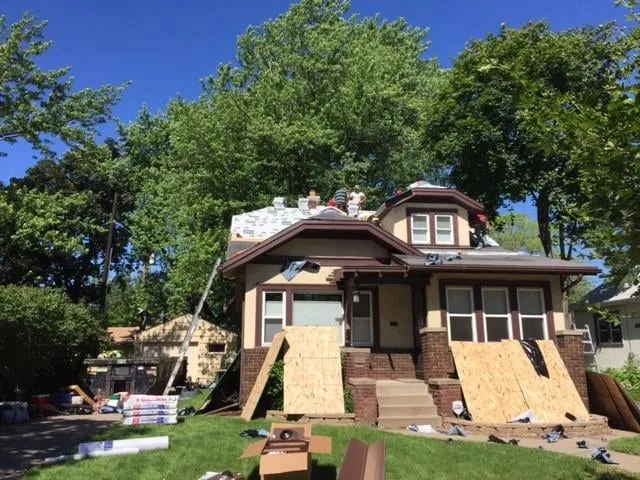 Slide of Shelter Construction