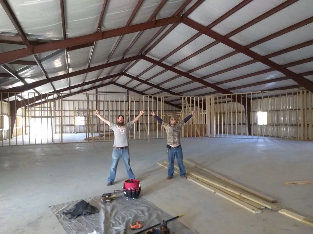 Slide of Shere's construction and handyman