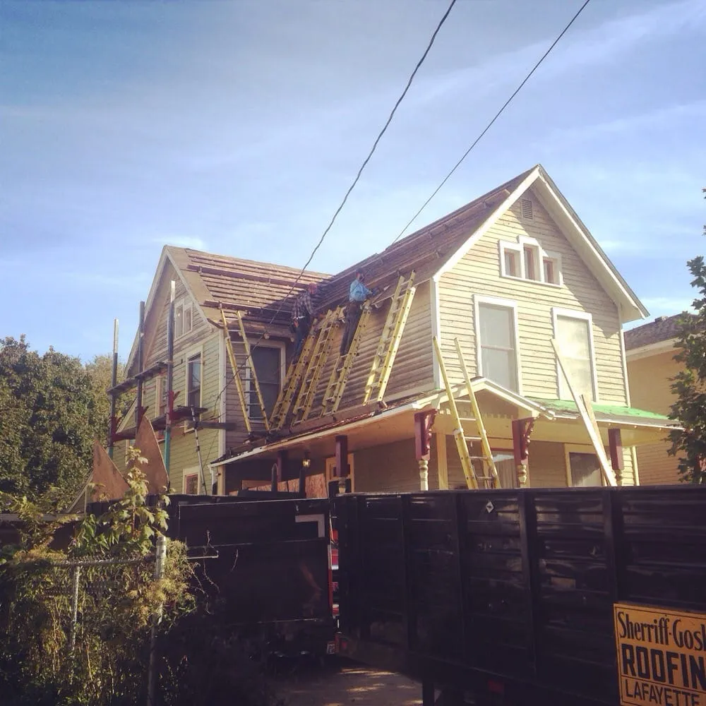 Slide of Sherriff Goslin Roofing Lafayette