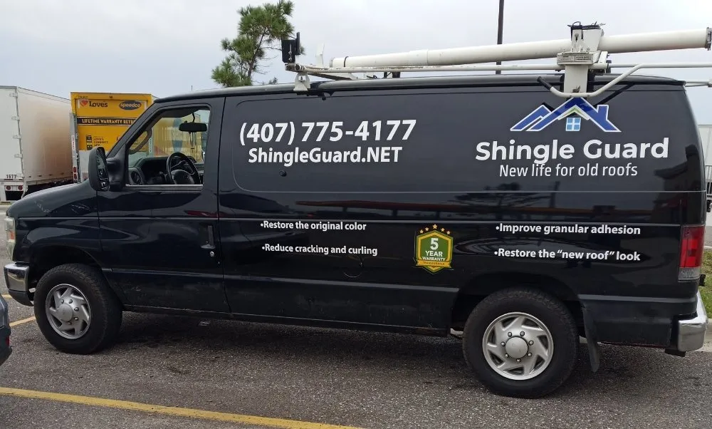 Slide of Shingle Guard