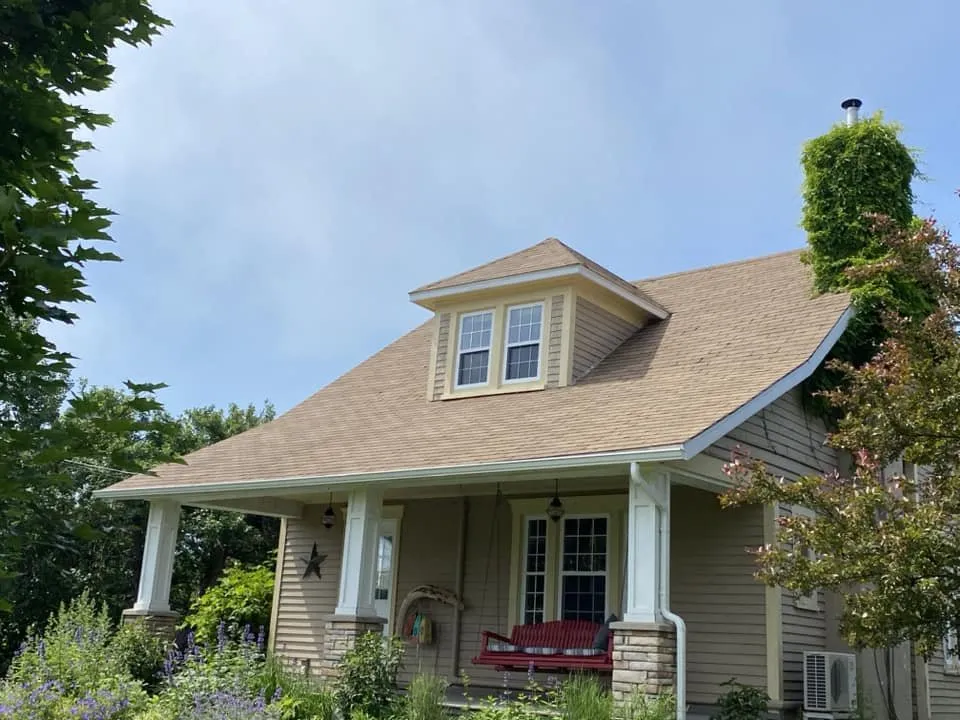 Slide of Shingle Restoration Services