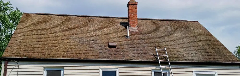 Slide of Shingle Restoration Services