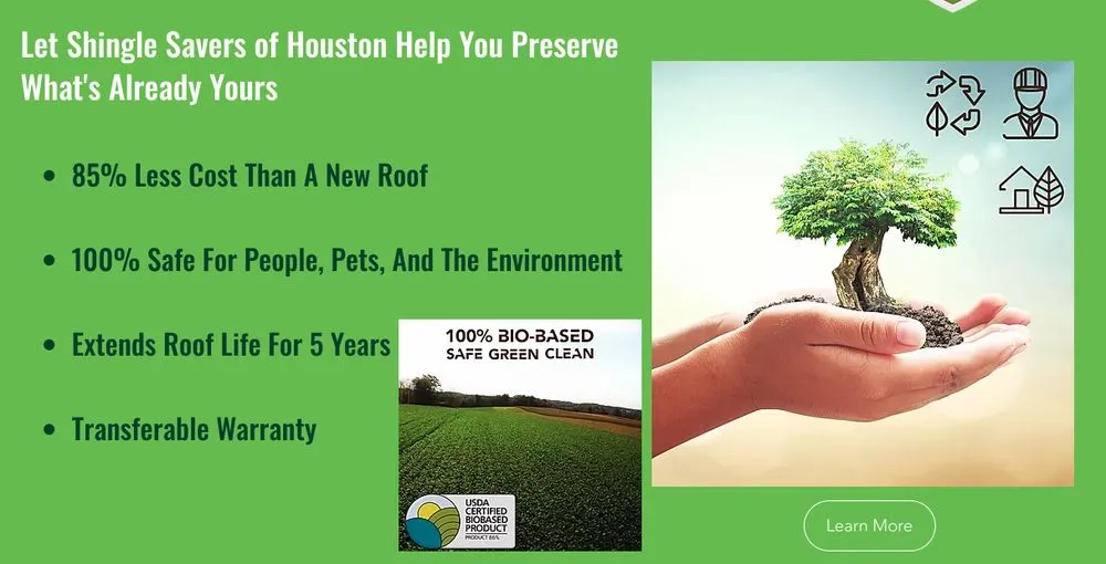 Slide of Shingle Savers - Houston