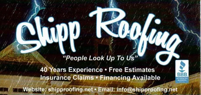 Slide of Shipp Roofing