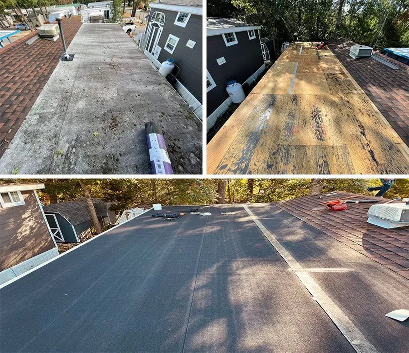 Slide of Shoreline Roofing