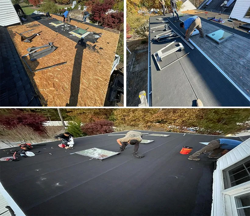 Slide of Shoreline Roofing