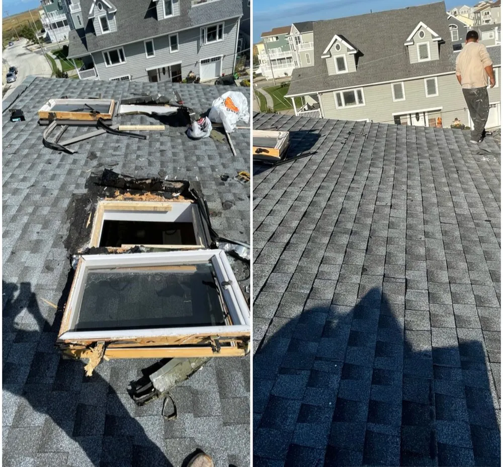 Slide of Shoreline Roofing