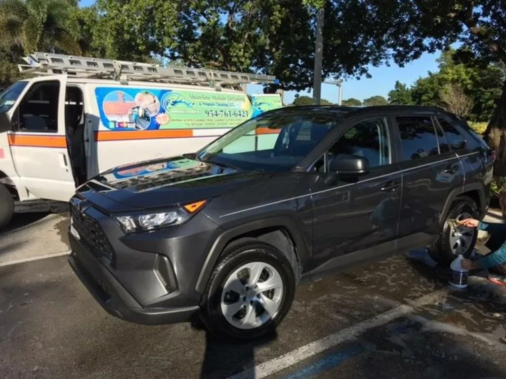 Slide of Shoreline Soft Wash Roof Cleaning