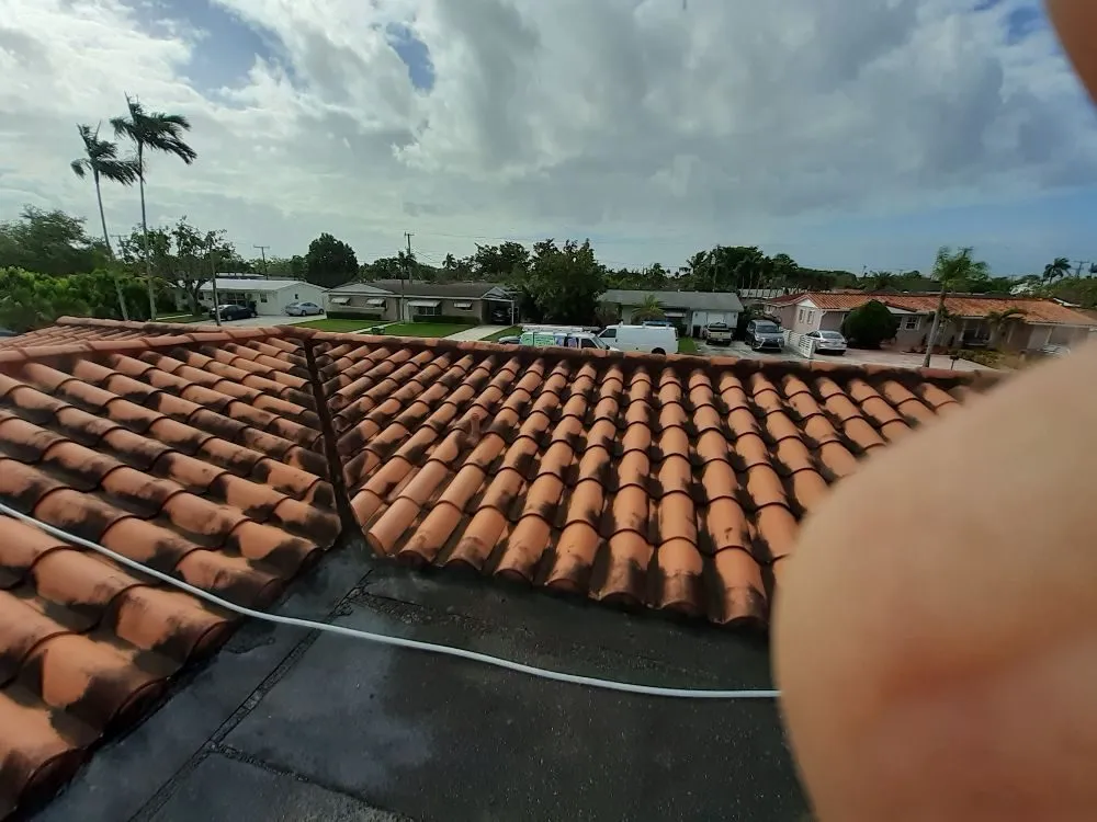 Slide of Shoreline Soft Wash Roof Cleaning