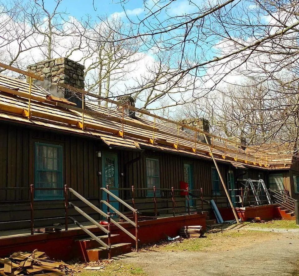 Slide of Shrock's Roofing