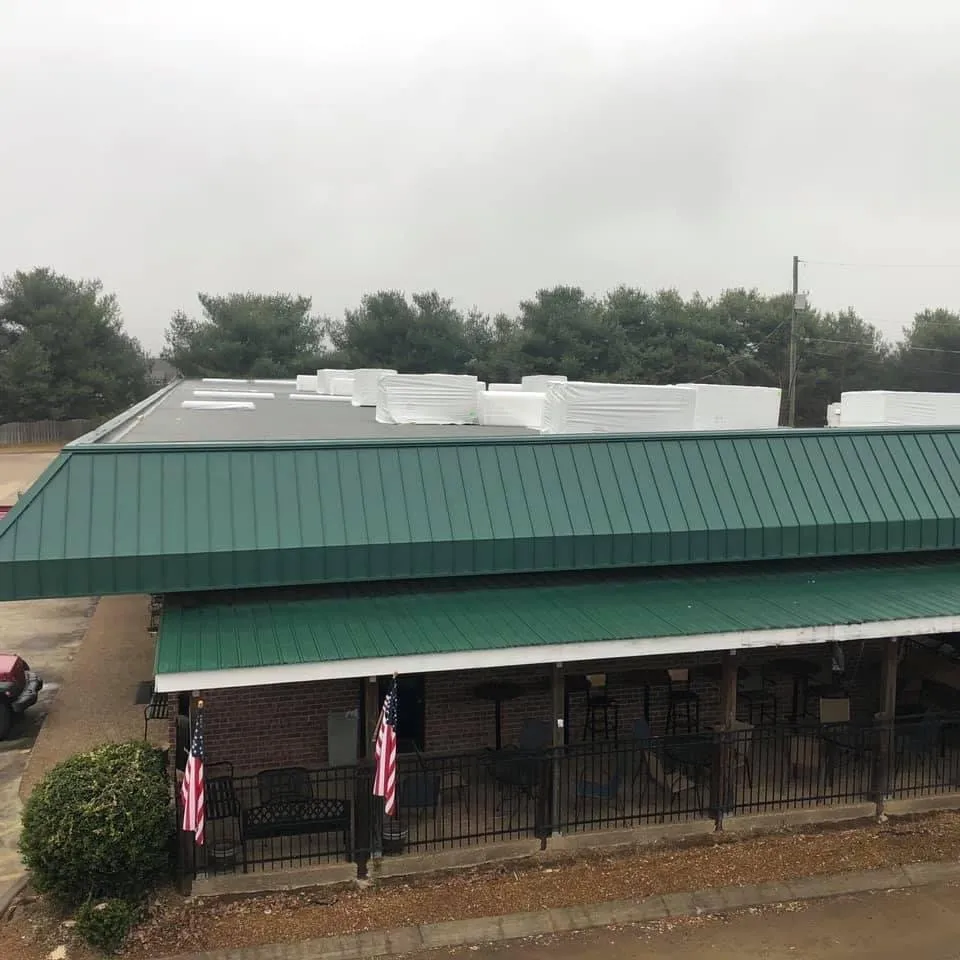 Slide of Shrum's Roofing Company