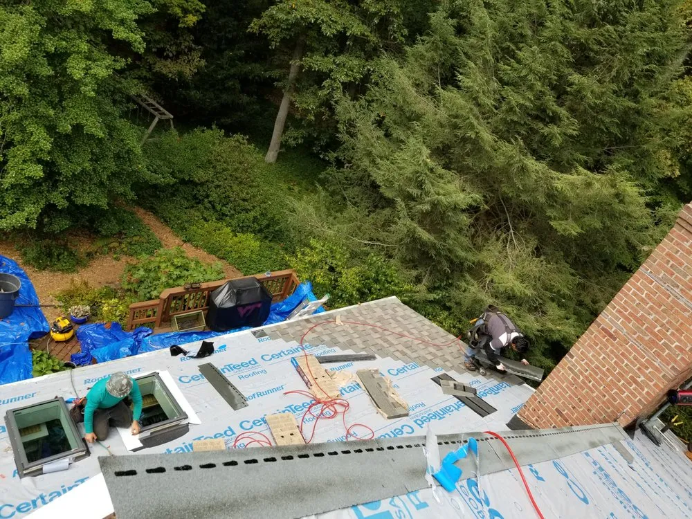 Slide of Shumaker Roofing