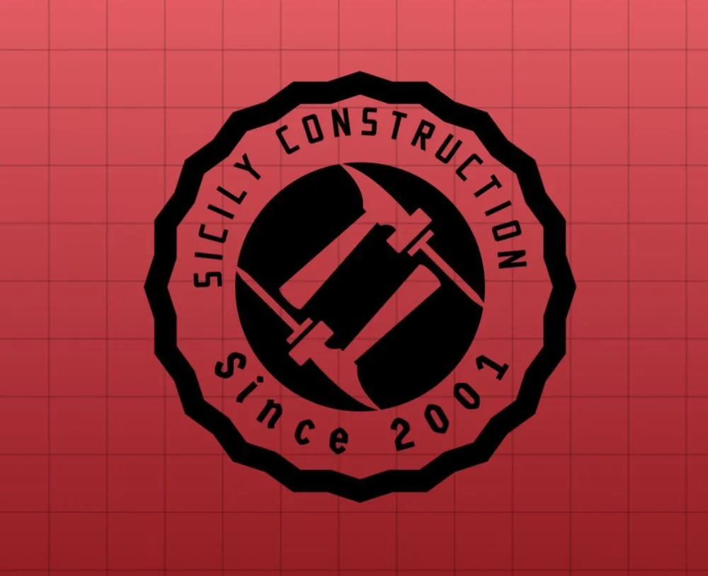 Slide of Sicily construction