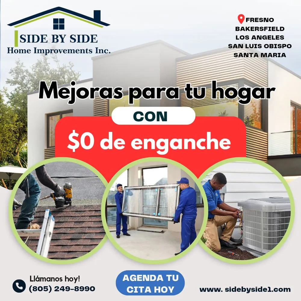 Slide of Side By Side Home Improvements