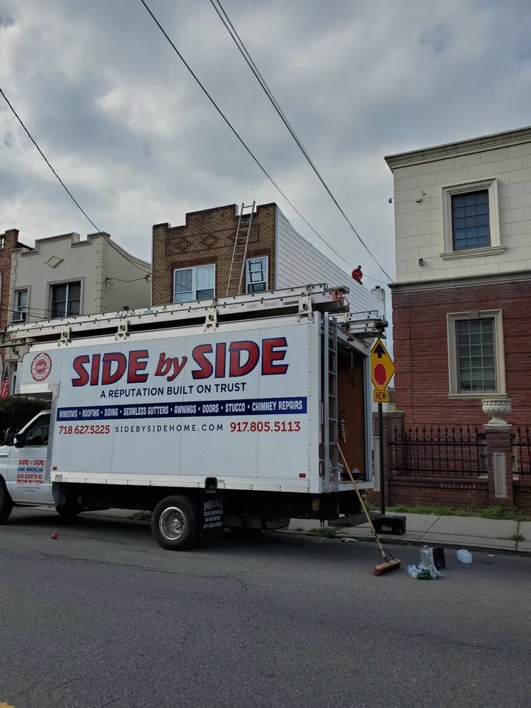 Slide of Side By Side Roofing & Siding Contractors In Brooklyn Ny