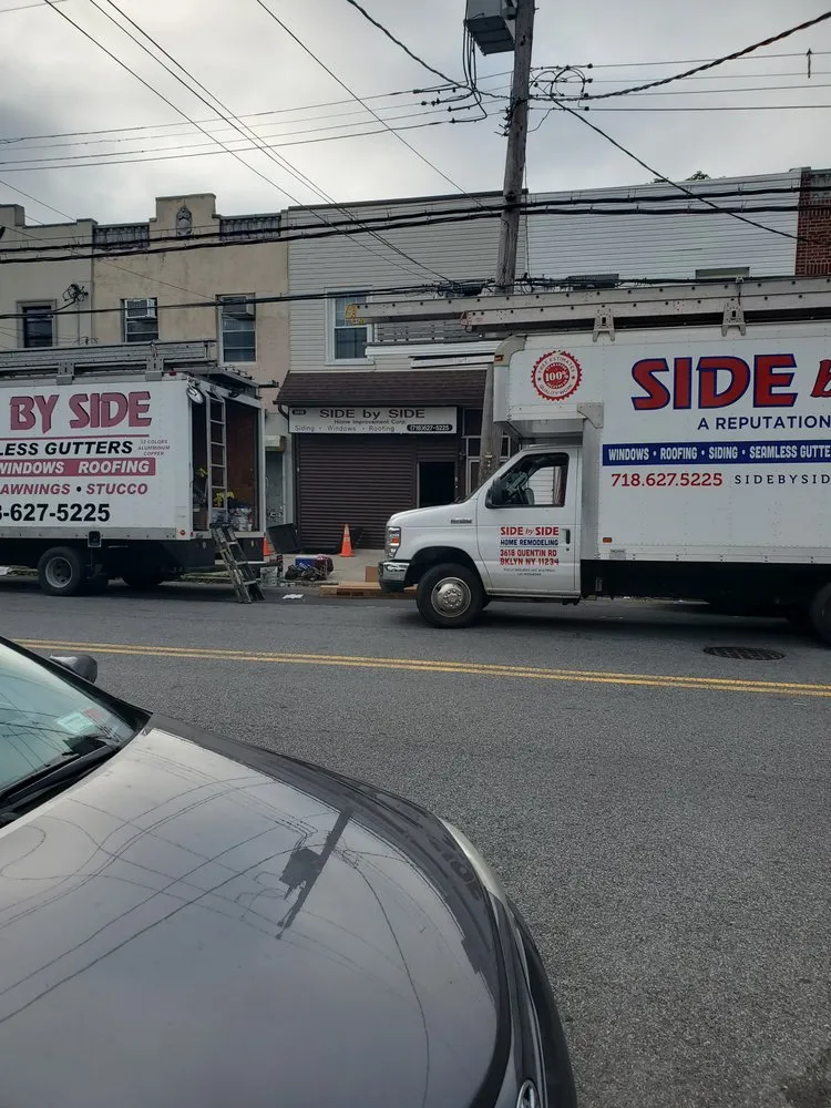 Slide of Side by Side Roofing Staten Island