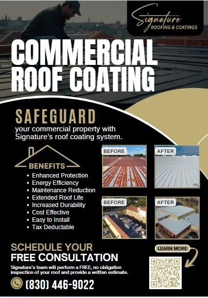 Slide of Signature Roofing & Coatings