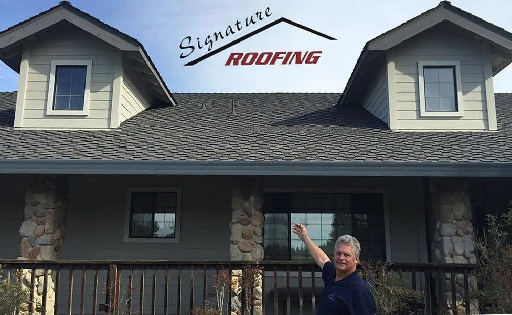 Slide of Signature Roofing