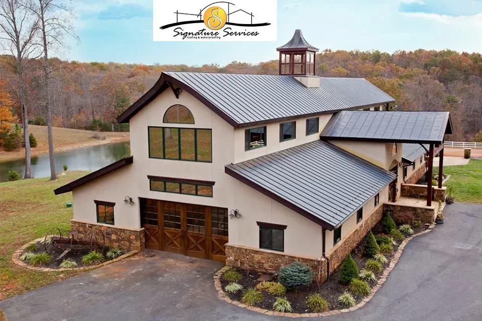 Slide of Signature Services Roofing