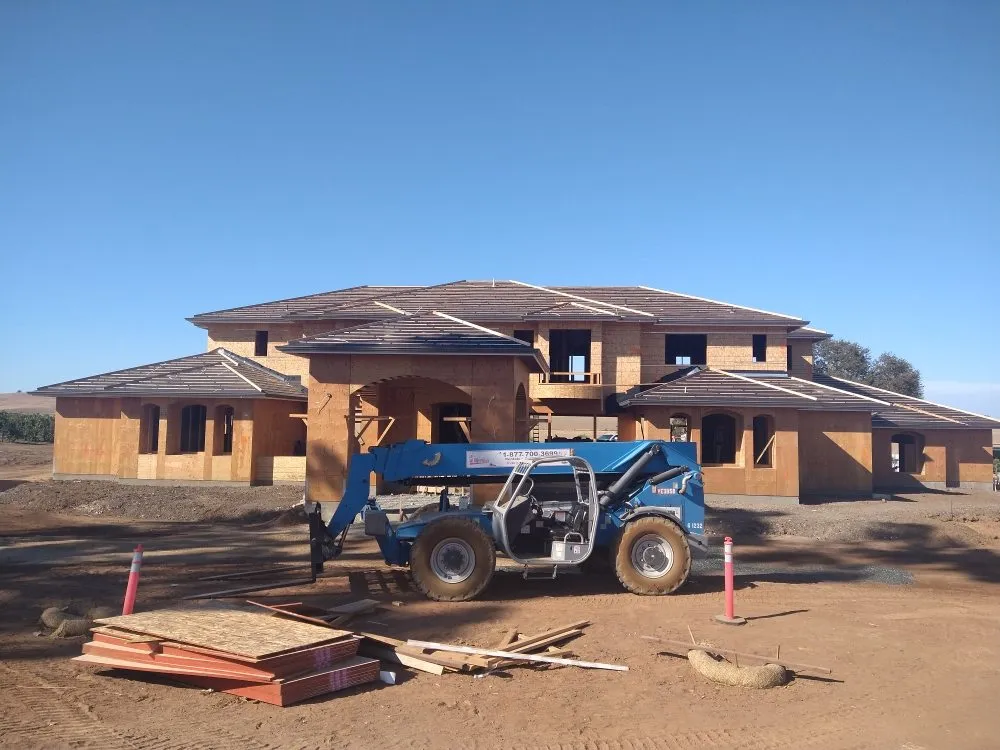 Slide of silver stone roofing