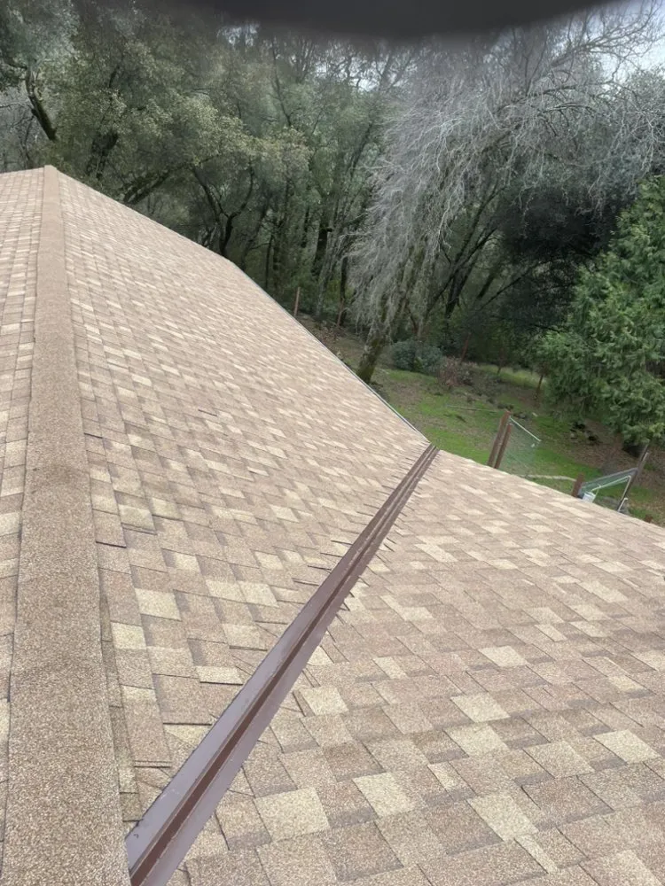 Slide of silver stone roofing