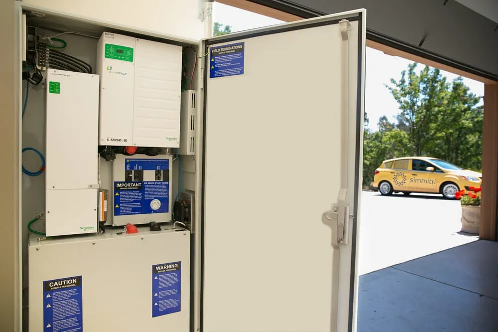 Slide of Simmitri Solar