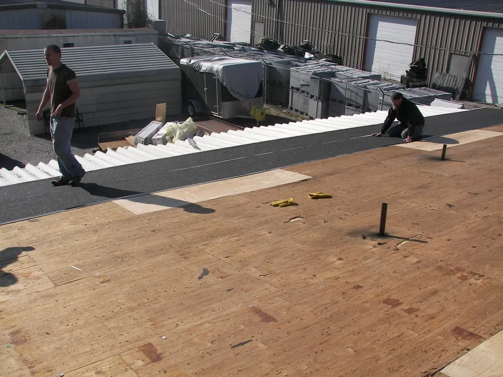 Slide of Simmons Roofing