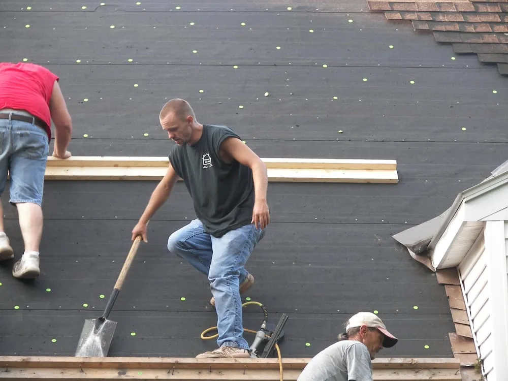 Slide of Simmons Roofing