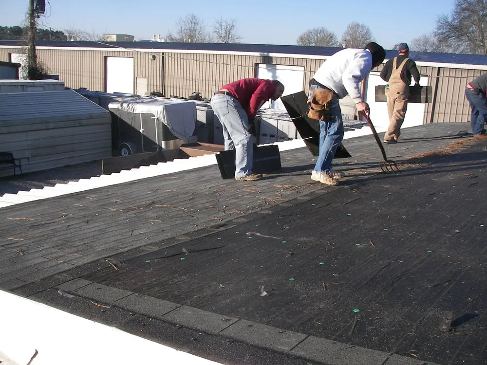 Slide of Simmons Roofing