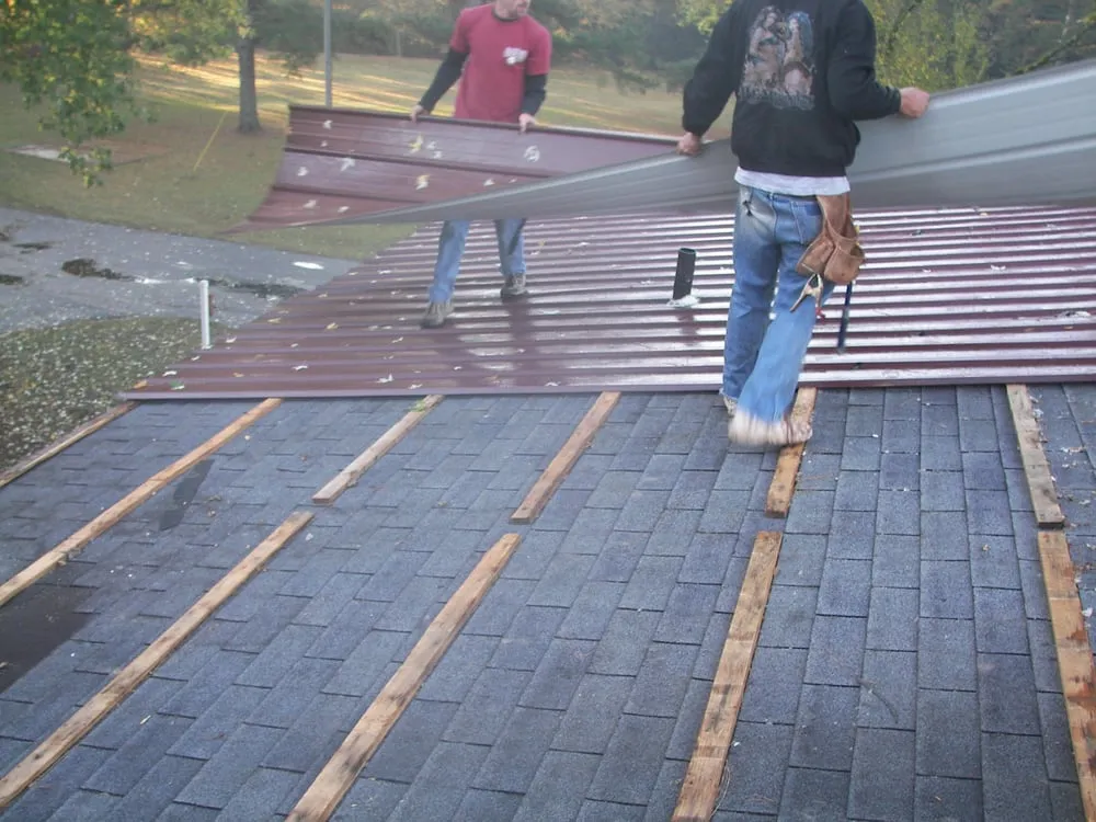 Slide of Simmons Roofing