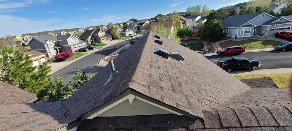 Licensed roof installation for residential properties in Larkspur, CO by Simple Roofing and Exteriors