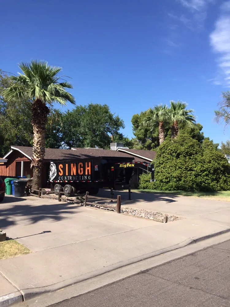 Slide of Singh Roofing
