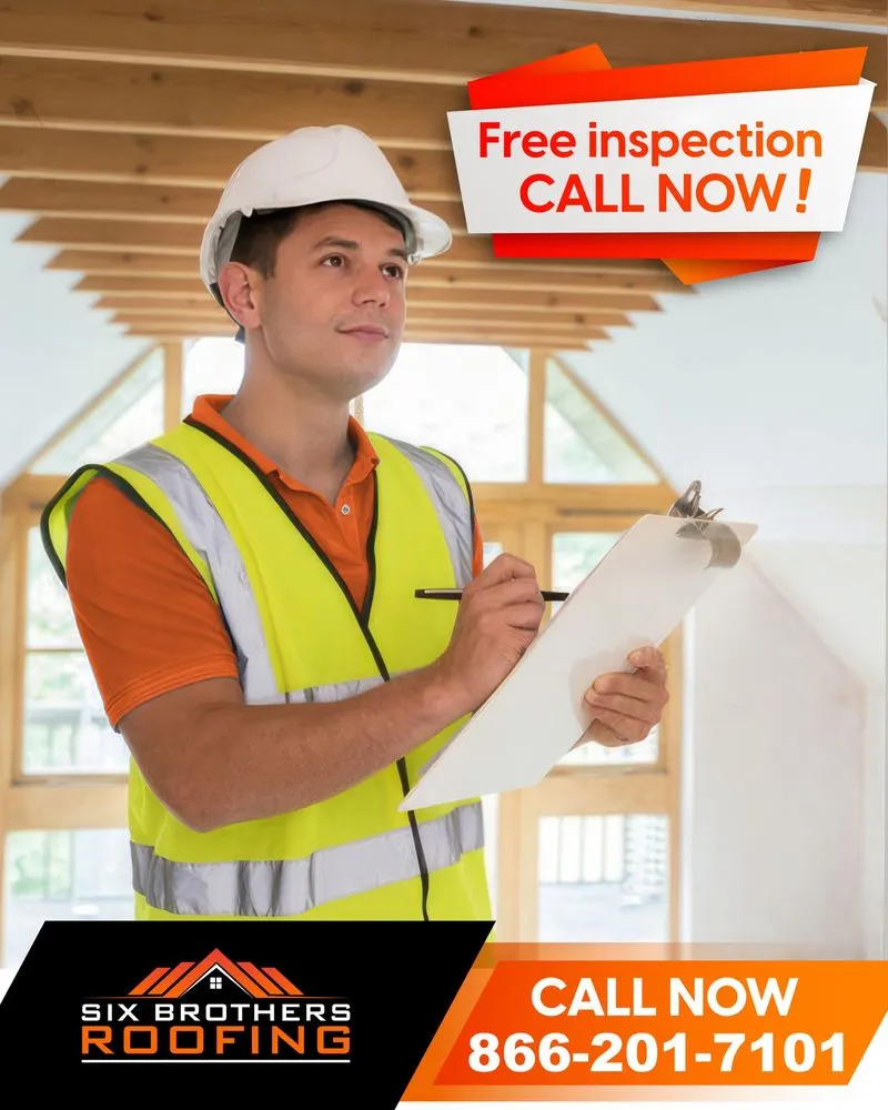 Slide of Six Brothers Roofing