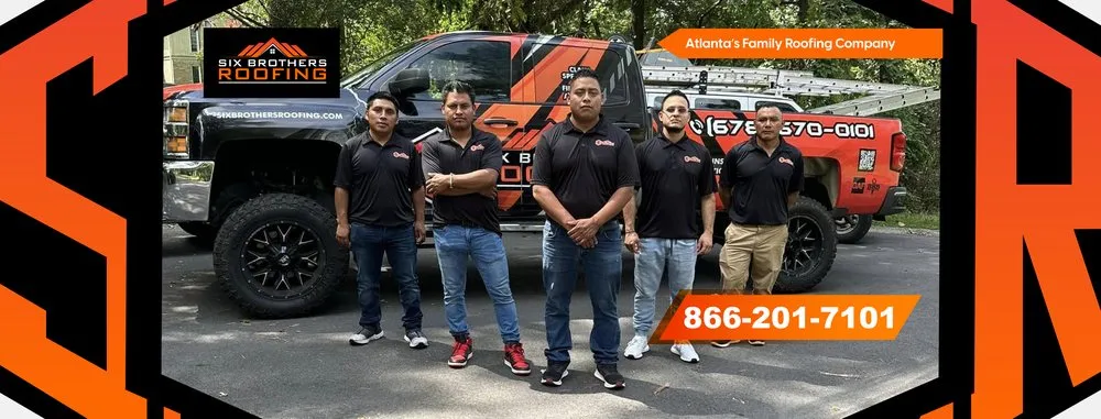 Slide of Six Brothers Roofing