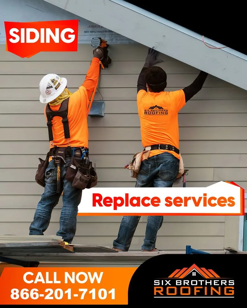 Slide of Six Brothers Roofing