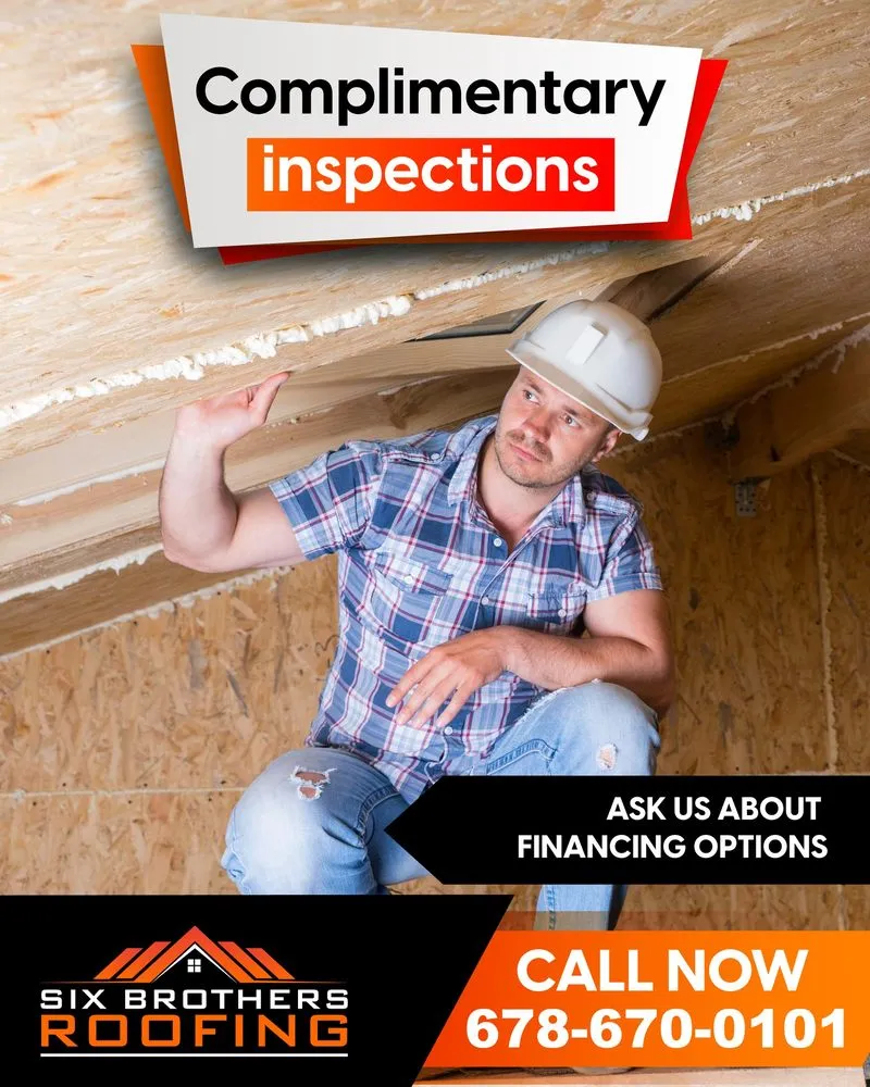 Slide of Six Brothers Roofing