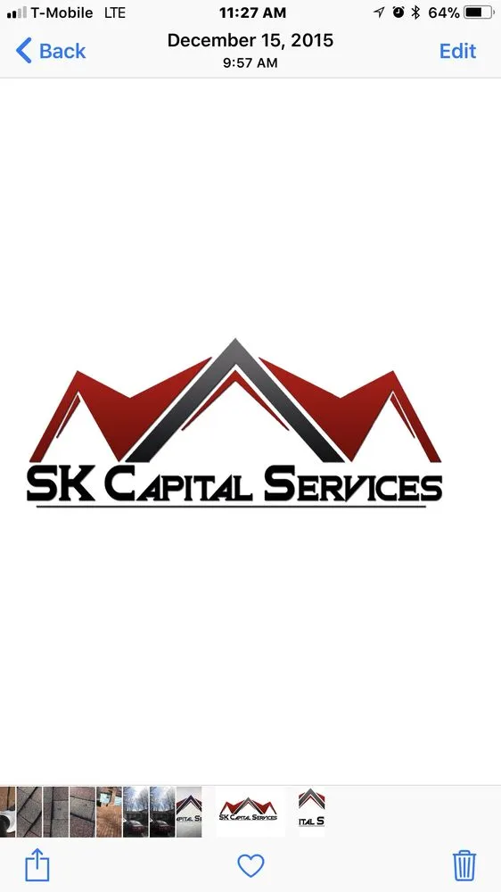 Slide of SK Capital Services