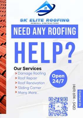 SK Elite Roofing Logo