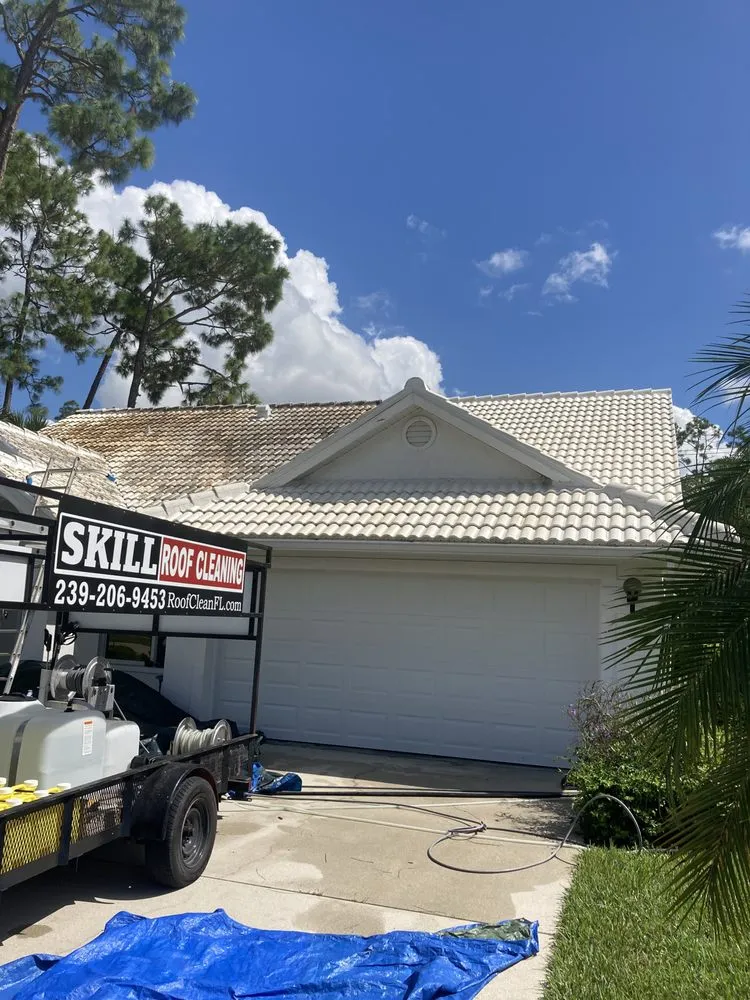 Slide of Skill Roof Cleaning