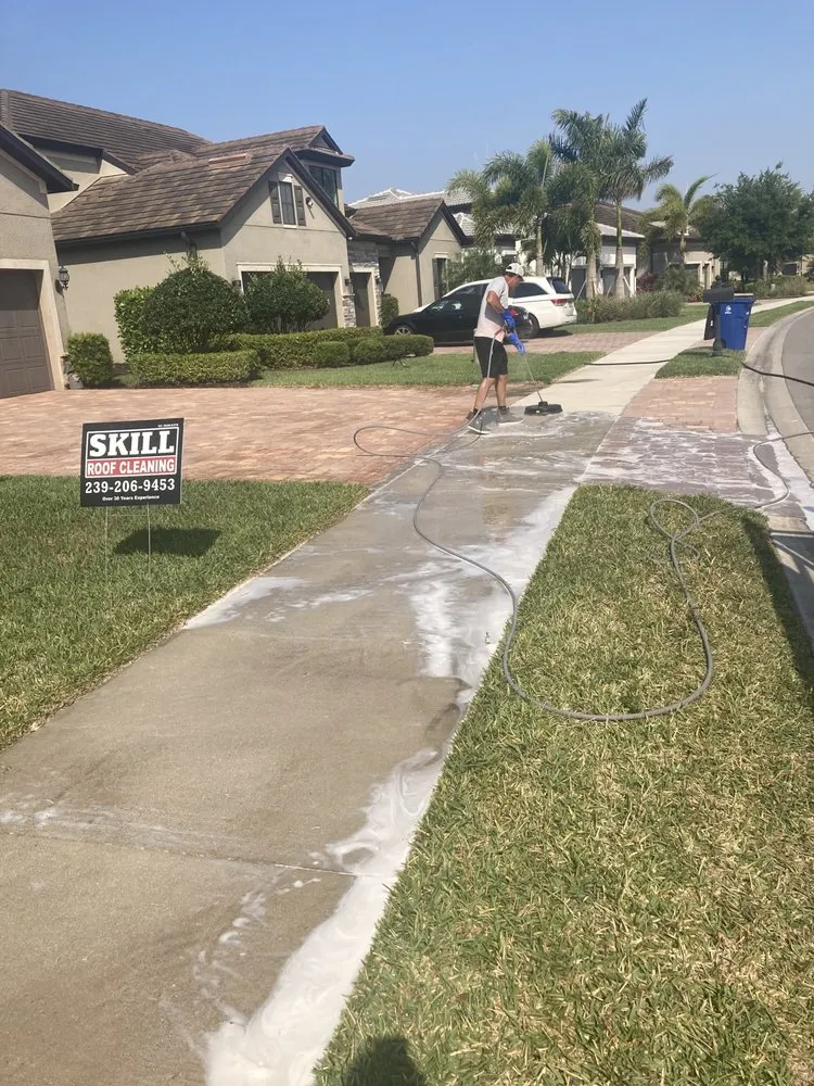 Slide of Skill Roof Cleaning