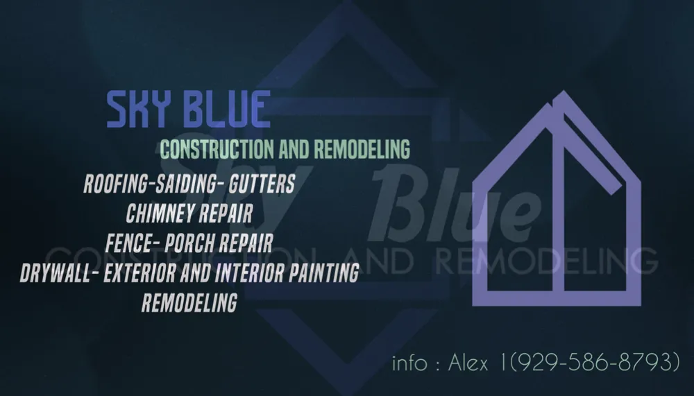 Slide of Sky Blue Construction & Remodeling
