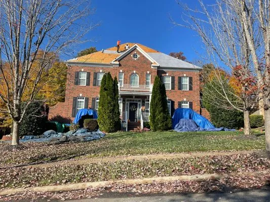 Sky Blue Roofing Logo