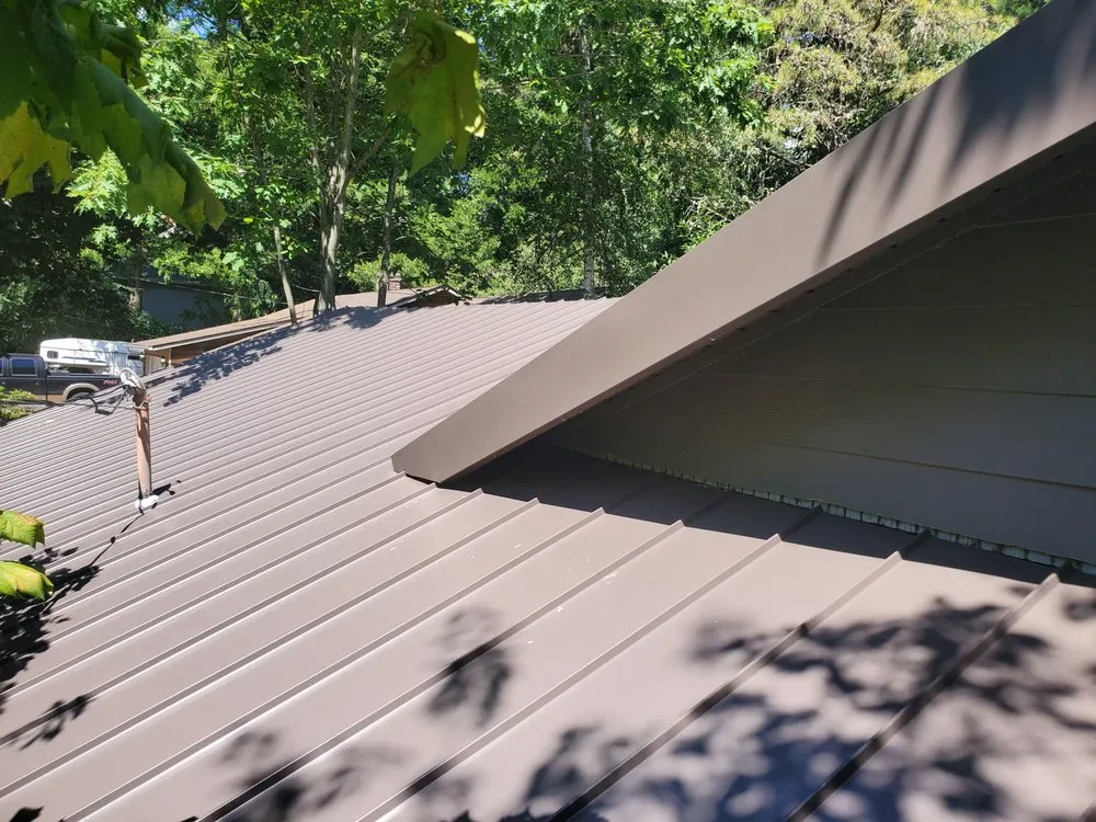 Slide of Sky-Bright Metal Roofing