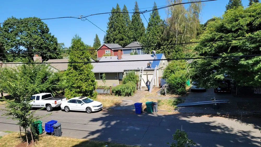 Slide of Sky-Bright Metal Roofing