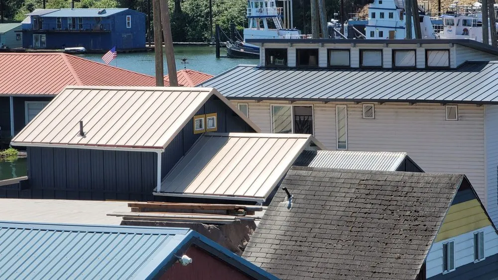Slide of Sky-Bright Metal Roofing