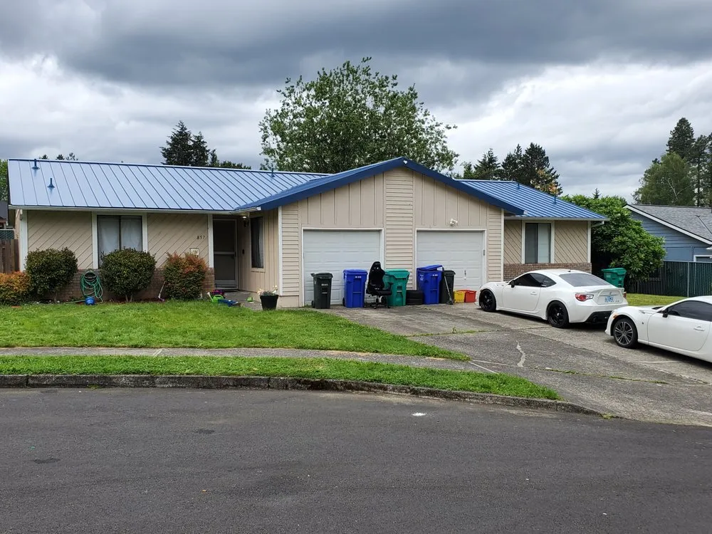 Slide of Sky-Bright Metal Roofing