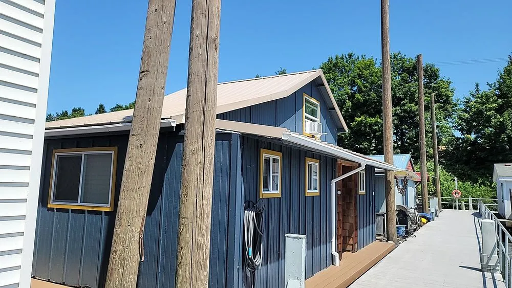 Slide of Sky-Bright Metal Roofing